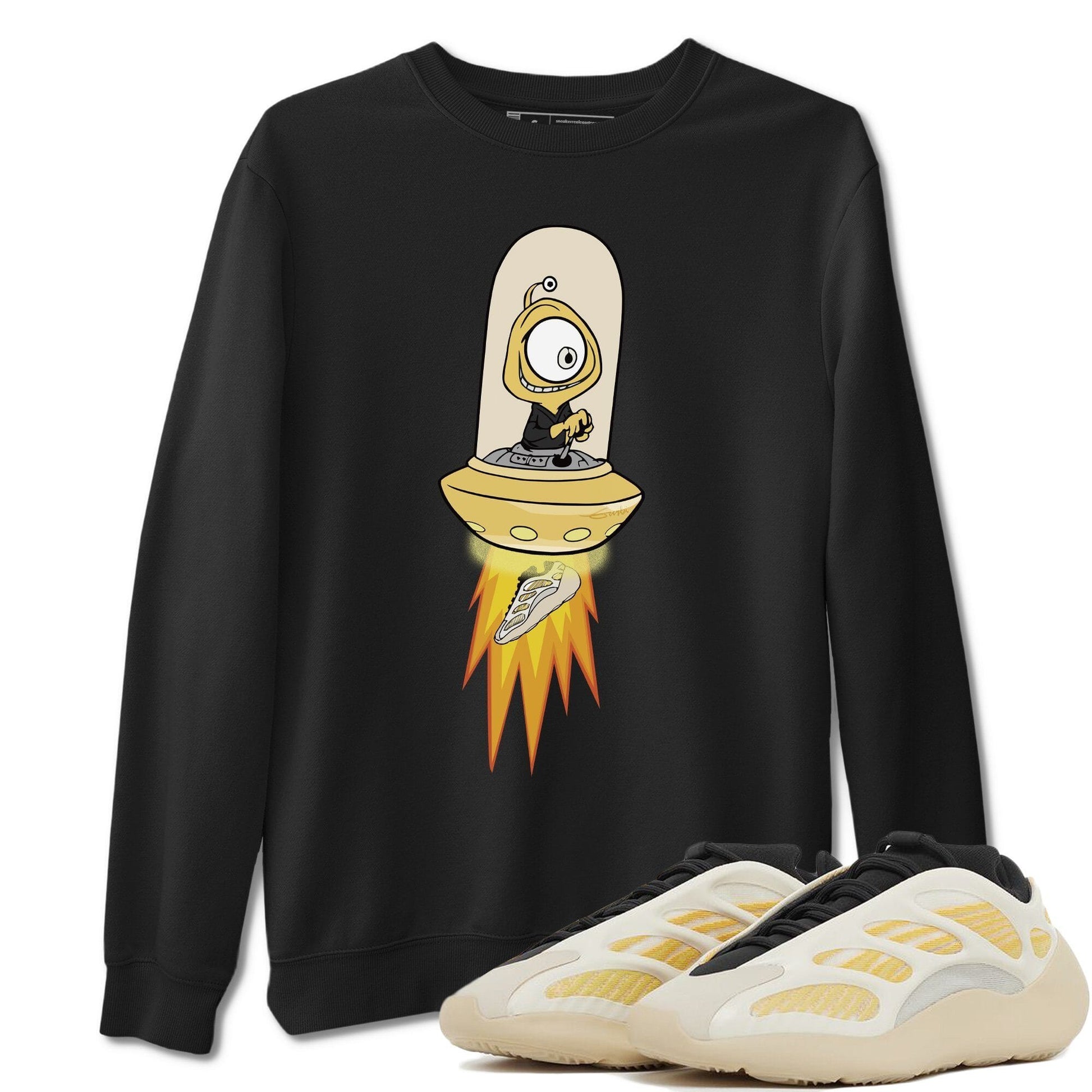 Yeezy 700 Safflower Sneaker Match Tees Alien Sneaker Tees Yeezy 700 Safflower Sneaker Release Tees Unisex Shirts