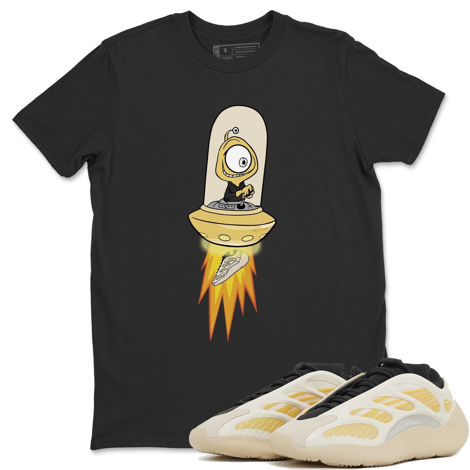 Yeezy 700 Safflower Sneaker Match Tees Alien Sneaker Tees Yeezy 700 Safflower Sneaker Release Tees Unisex Shirts