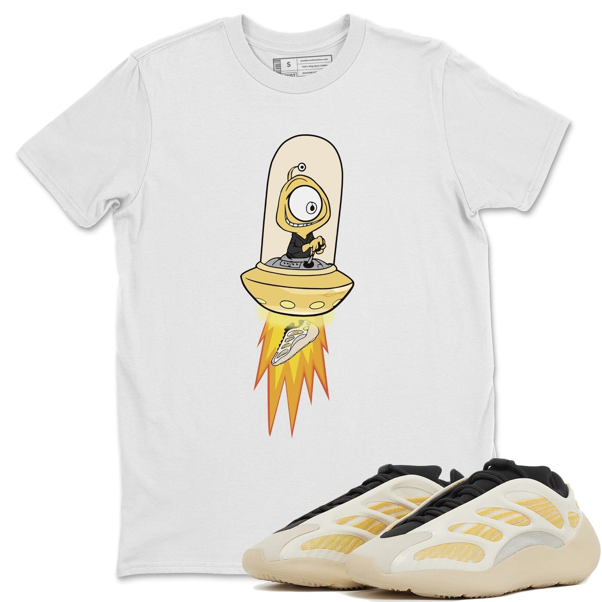 Yeezy 700 Safflower Sneaker Match Tees Alien Sneaker Tees Yeezy 700 Safflower Sneaker Release Tees Unisex Shirts