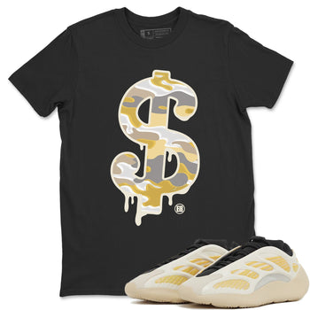 Yeezy 700 Safflower Sneaker Match Tees Dollar Camo Sneaker Tees Yeezy 700 Safflower Sneaker Release Tees Unisex Shirts