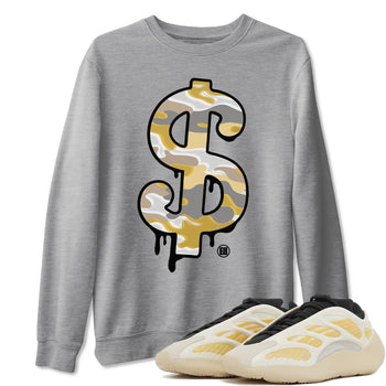 Yeezy 700 Safflower Sneaker Match Tees Dollar Camo Sneaker Tees Yeezy 700 Safflower Sneaker Release Tees Unisex Shirts