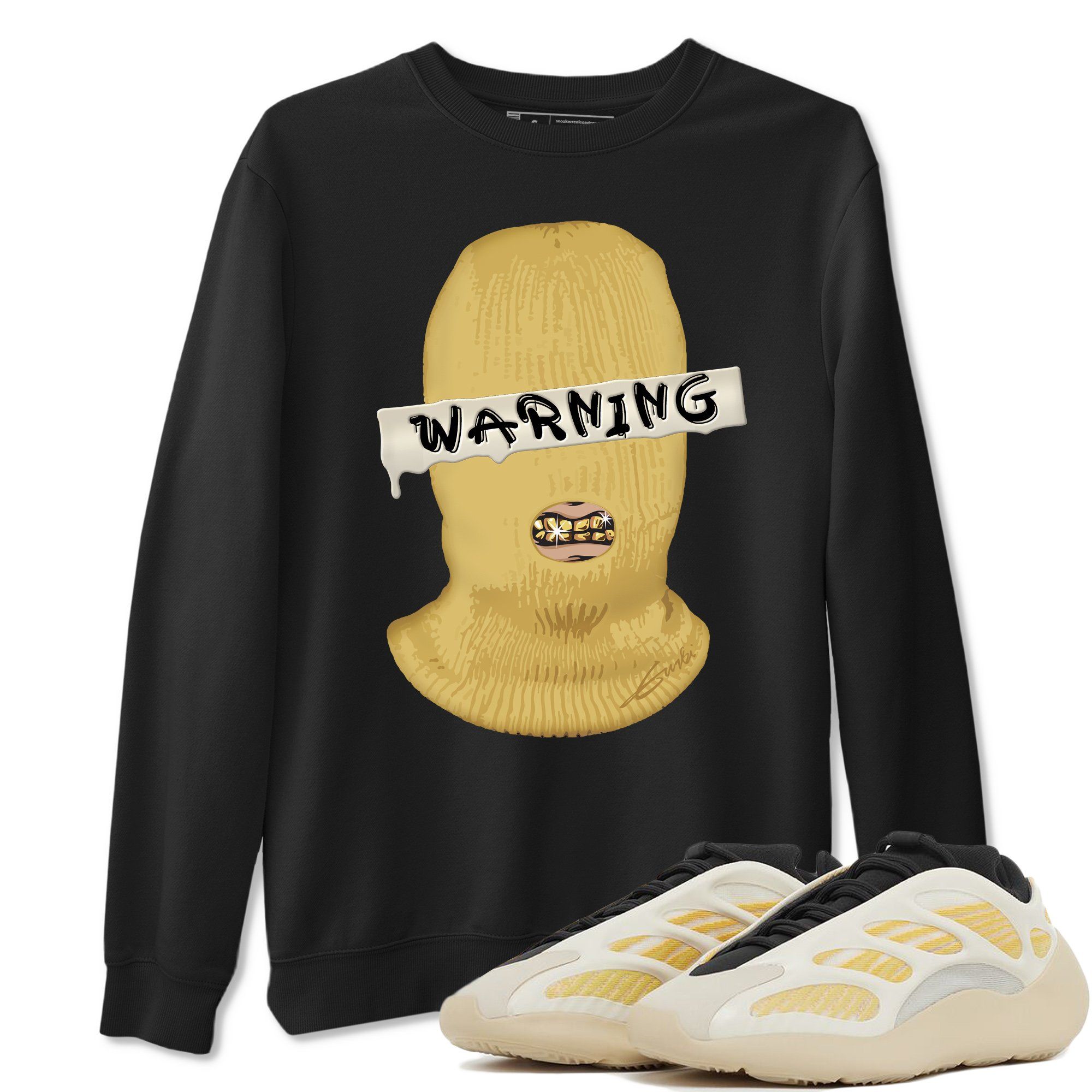 Yeezy 700 Safflower Sneaker Match Tees Warning Sneaker Tees Yeezy 700 Safflower Sneaker Release Tees Unisex Shirts