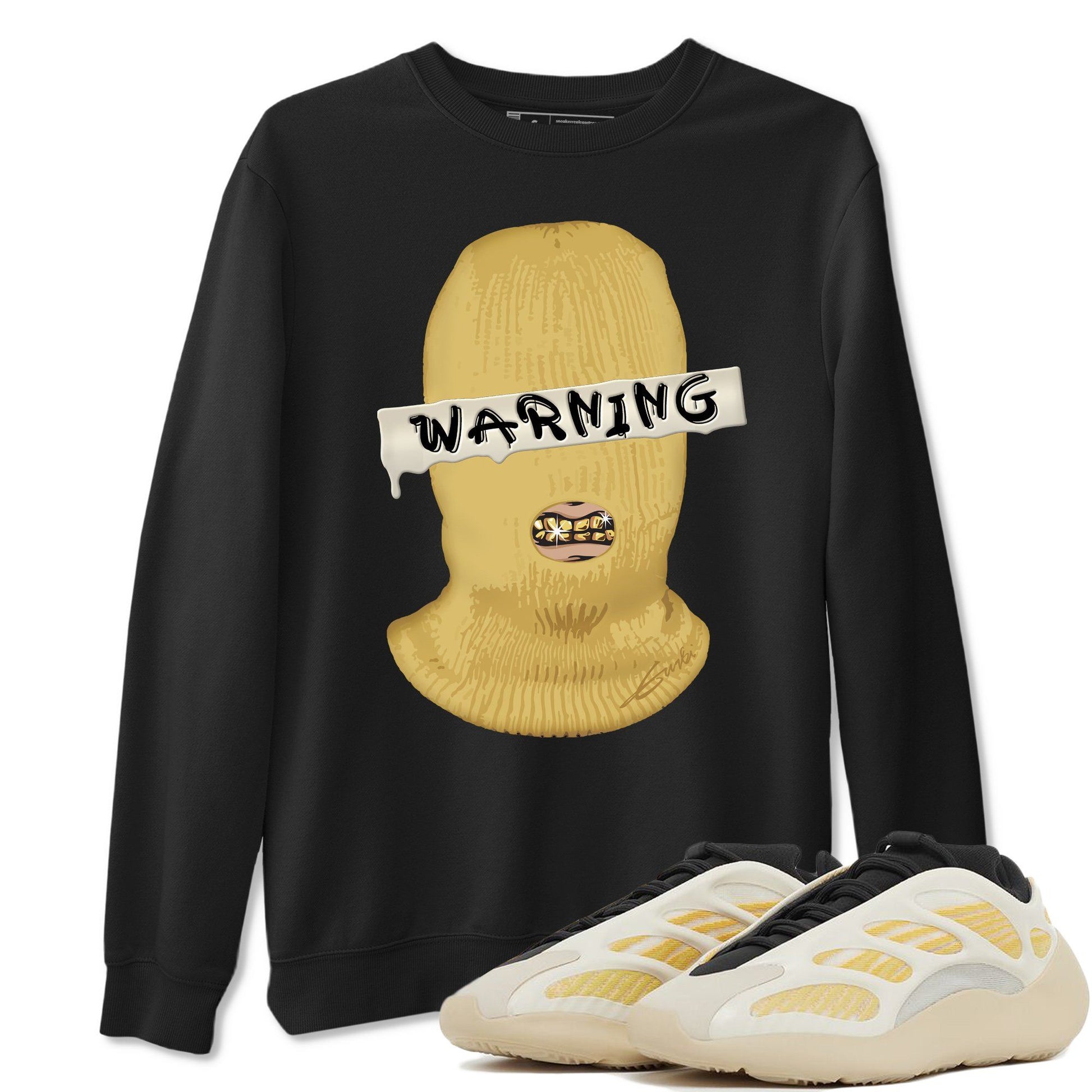 Yeezy 700 Safflower Sneaker Match Tees Warning Sneaker Tees Yeezy 700 Safflower Sneaker Release Tees Unisex Shirts