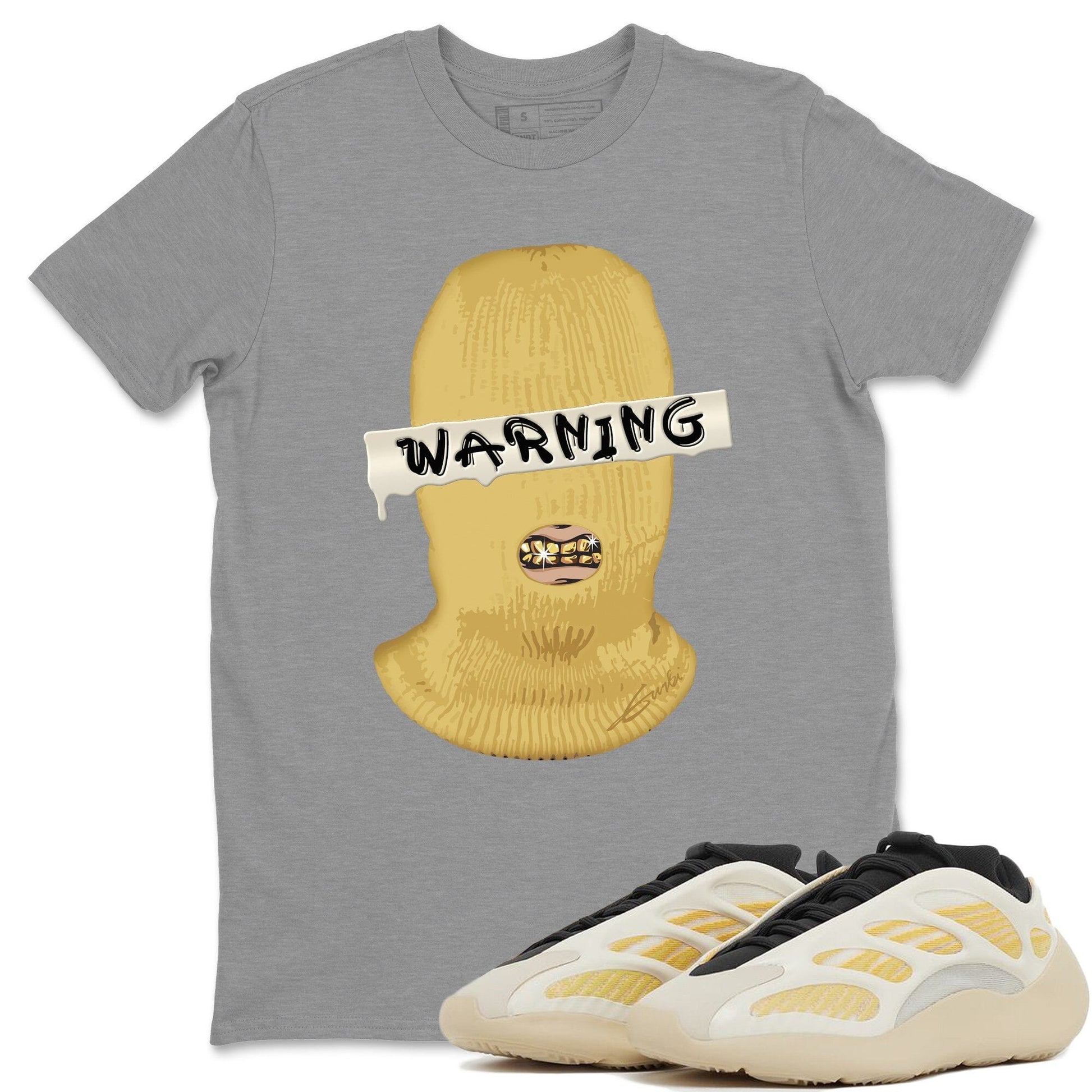 Yeezy 700 Safflower Sneaker Match Tees Warning Sneaker Tees Yeezy 700 Safflower Sneaker Release Tees Unisex Shirts