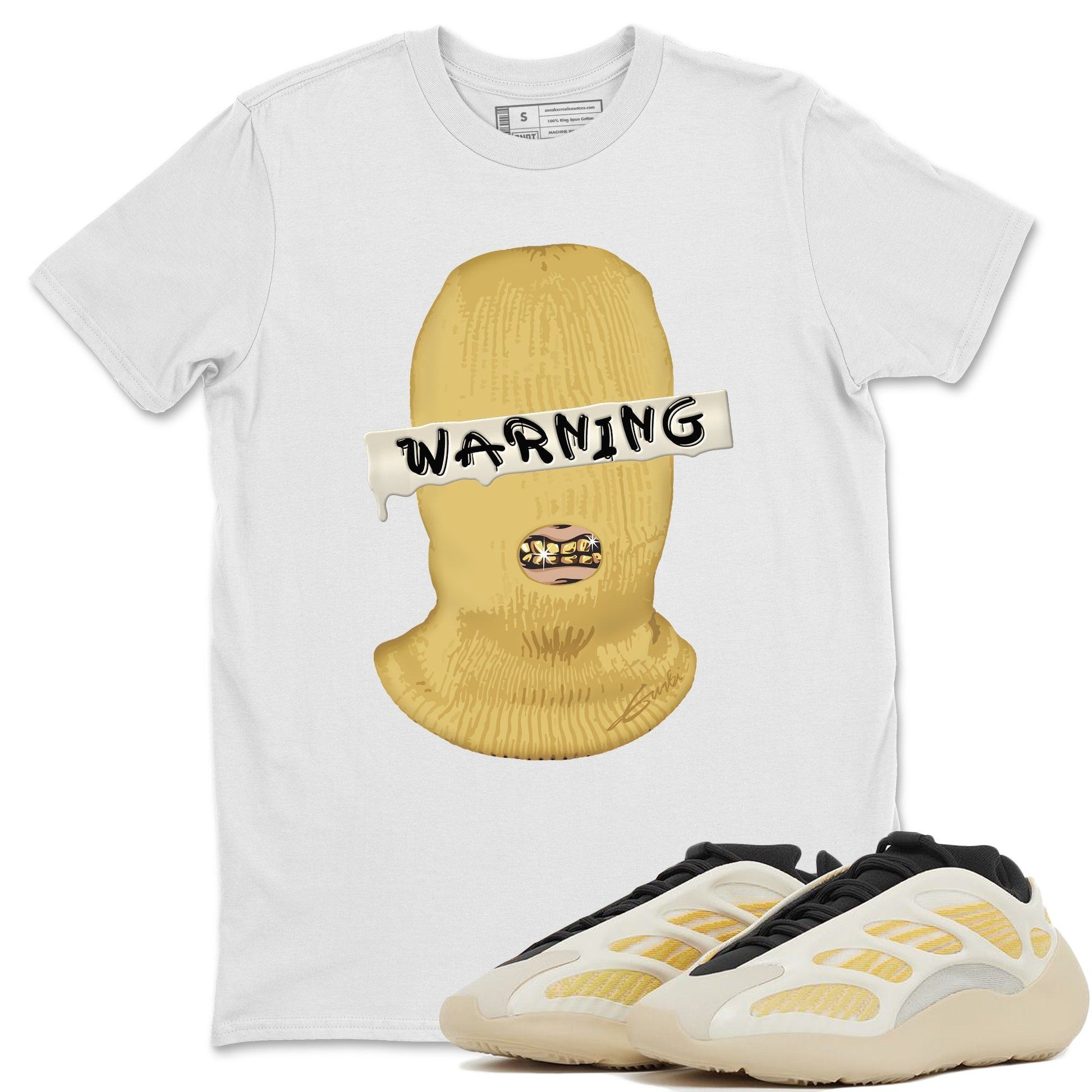 Yeezy 700 Safflower Sneaker Match Tees Warning Sneaker Tees Yeezy 700 Safflower Sneaker Release Tees Unisex Shirts