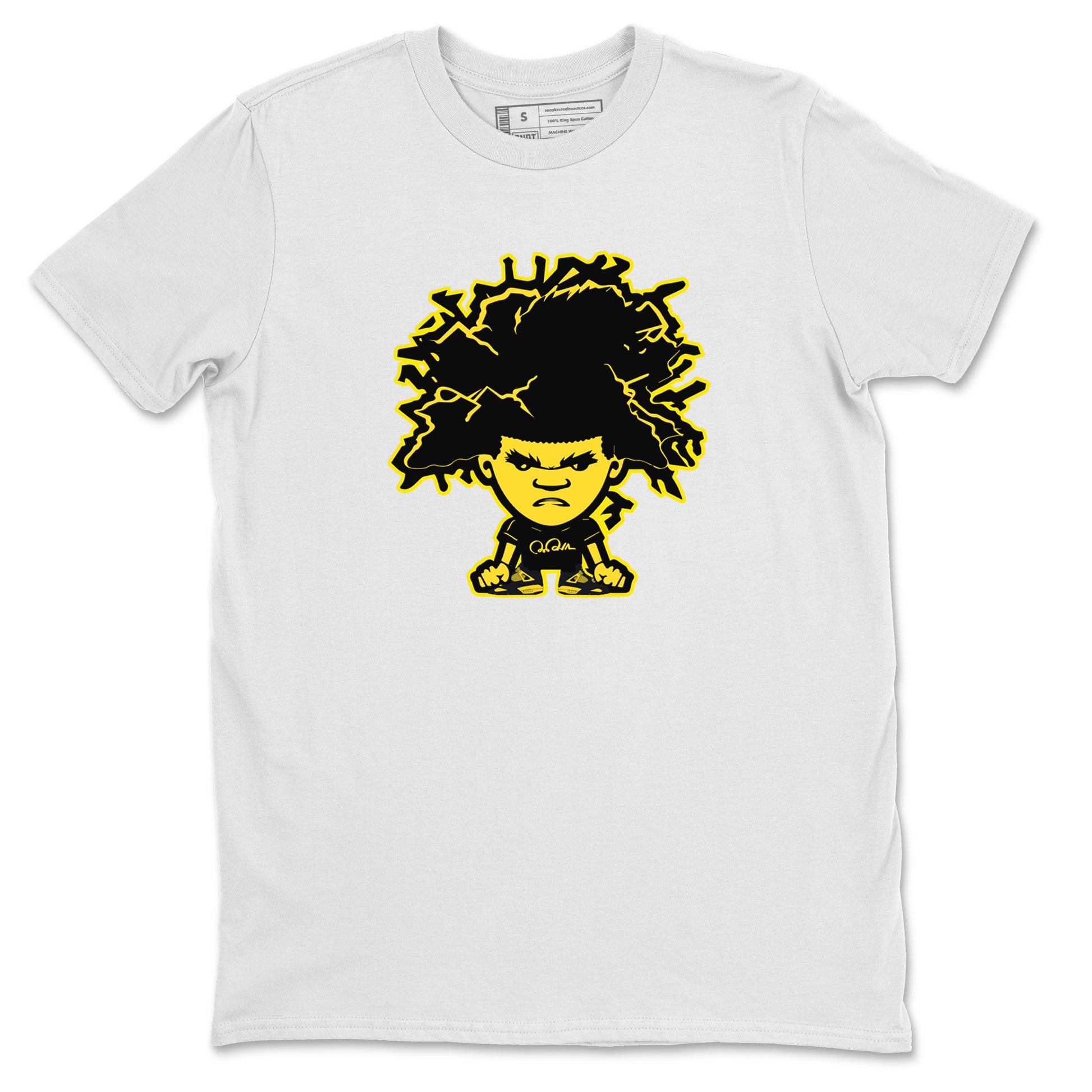 Afro Boy Unisex Tops - Air Jordan 4 Thunder - SNRT Sneaker Tee