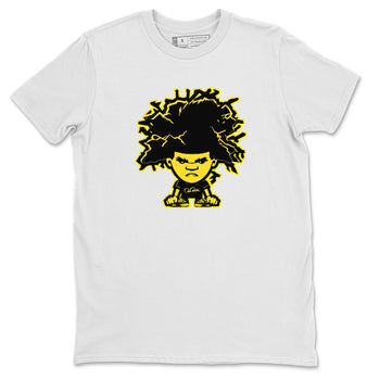 Afro Boy Unisex Tops - Air Jordan 4 Thunder - SNRT Sneaker Tee