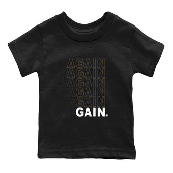 Air Jordan 1 High OG Retro Palomino shirt to match jordans Again Gain sneaker tees 1s Palomino Jordan 1 Mocha SNRT Sneaker Release Tees Baby Toddler Black 2 T-Shirt