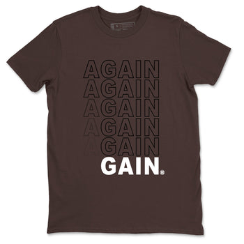 Air Jordan 1 High OG Retro Palomino shirt to match jordans Again Gain sneaker tees 1s Palomino Jordan 1 Mocha SNRT Sneaker Release Tees Unisex Dark Chocolate 2 T-Shirt