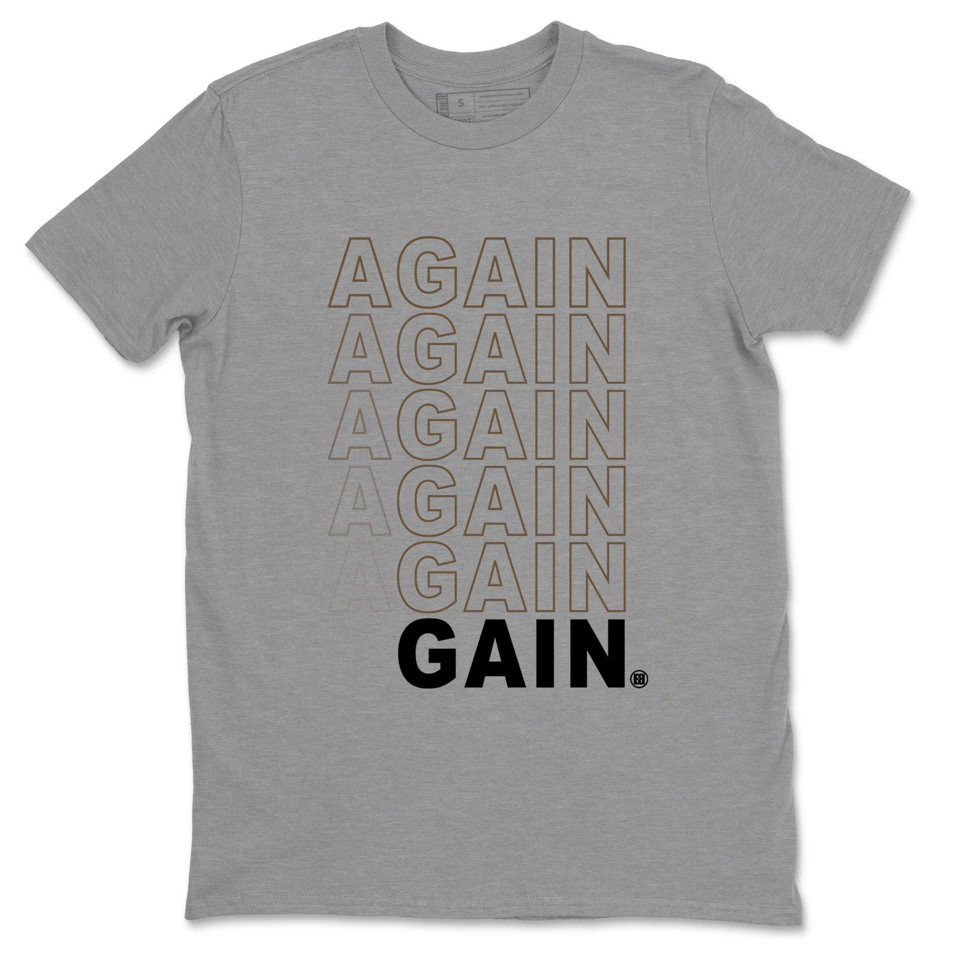 Air Jordan 1 High OG Retro Palomino shirt to match jordans Again Gain sneaker tees 1s Palomino Jordan 1 Mocha SNRT Sneaker Release Tees Unisex Heather Grey 2 T-Shirt