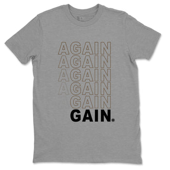 Air Jordan 1 High OG Retro Palomino shirt to match jordans Again Gain sneaker tees 1s Palomino Jordan 1 Mocha SNRT Sneaker Release Tees Unisex Heather Grey 2 T-Shirt