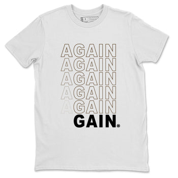 Air Jordan 1 High OG Retro Palomino shirt to match jordans Again Gain sneaker tees 1s Palomino Jordan 1 Mocha SNRT Sneaker Release Tees Unisex White 2 T-Shirt