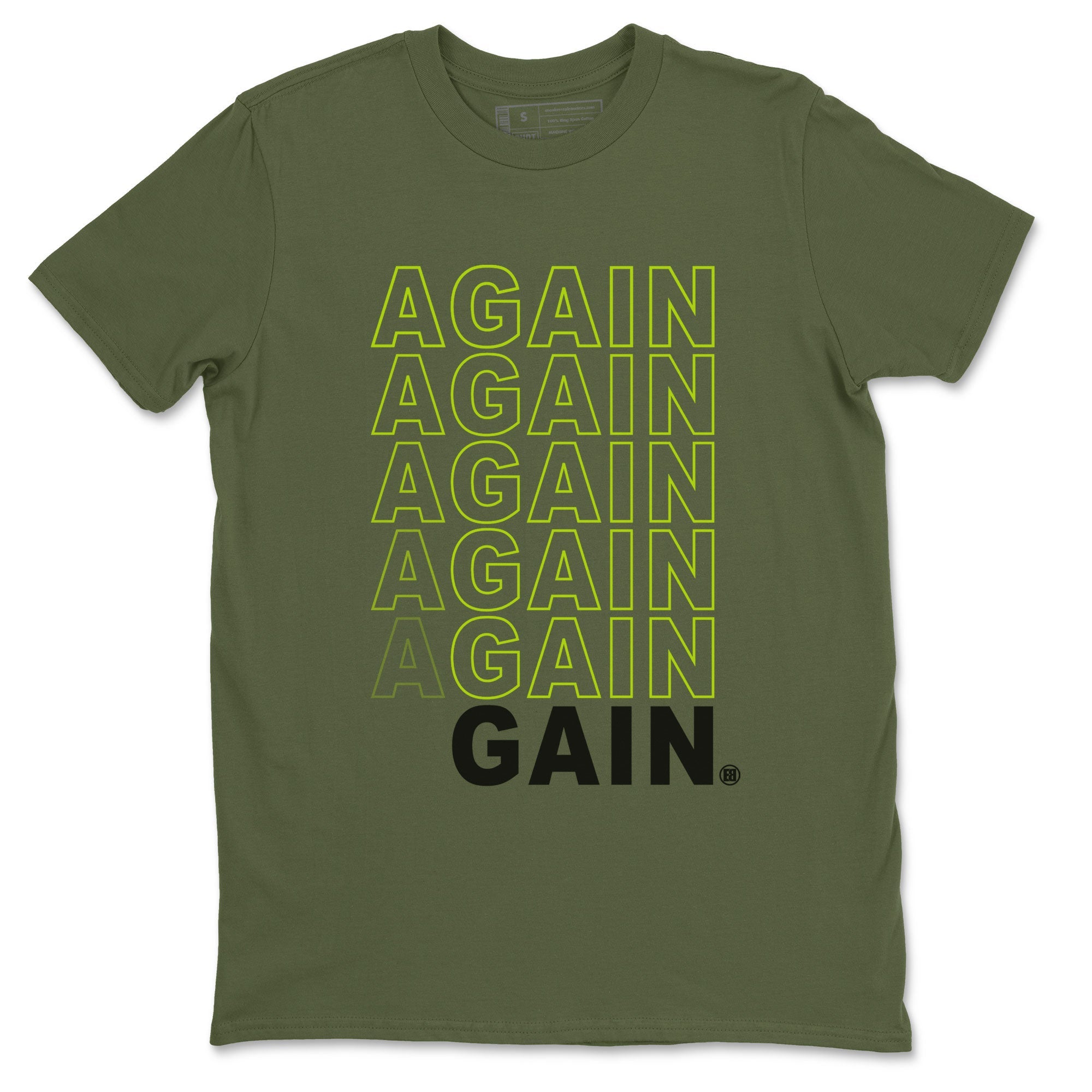 Jordan 1 Low x Travis Scott Golf Olive shirt to match jordans Again Gain sneaker tees Air Jordan 1 Travis Scott Olive SNRT Sneaker Release Tees Unisex Military Green 2 T-Shirt