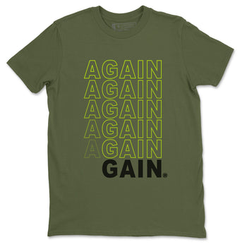 Jordan 1 Low x Travis Scott Golf Olive shirt to match jordans Again Gain sneaker tees Air Jordan 1 Travis Scott Olive SNRT Sneaker Release Tees Unisex Military Green 2 T-Shirt