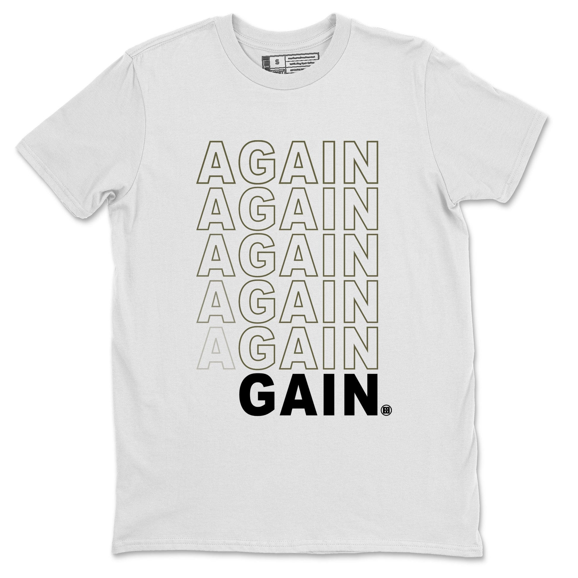 Jordan 1 Low x Travis Scott Golf Olive shirt to match jordans Again Gain sneaker tees Air Jordan 1 Travis Scott Olive SNRT Sneaker Release Tees Unisex White 2 T-Shirt