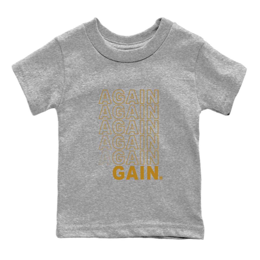 13s Wheat shirt to match jordans Again Gain sneaker tees Air Jordan 13 Wheat SNRT Sneaker Release Tees Baby Toddler Heather Grey 2 T-Shirt