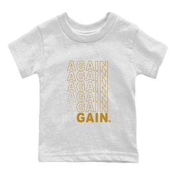 13s Wheat shirt to match jordans Again Gain sneaker tees Air Jordan 13 Wheat SNRT Sneaker Release Tees Baby Toddler White 2 T-Shirt