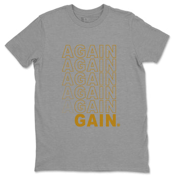 13s Wheat shirt to match jordans Again Gain sneaker tees Air Jordan 13 Wheat SNRT Sneaker Release Tees Unisex Heather Grey 2 T-Shirt