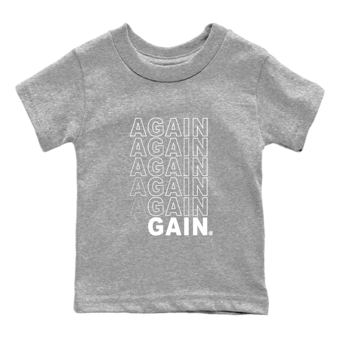 4s Frozen Moments Grey shirt to match jordans Again Gain sneaker tees Air Jordan 4 Frozen Moments SNRT Sneaker Release Tees Baby Toddler Heather Grey 2 T-Shirt