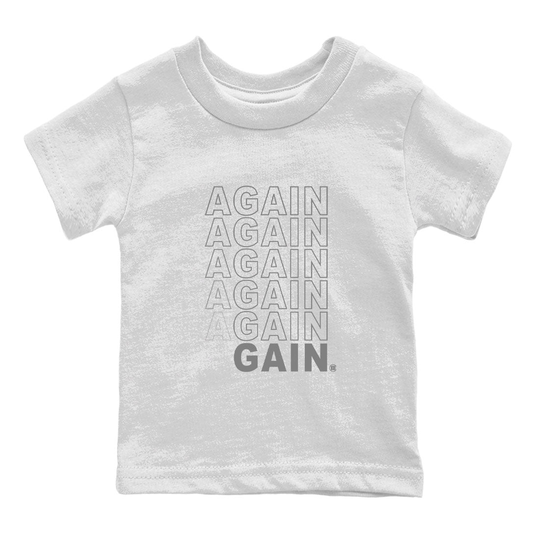 4s Frozen Moments Grey shirt to match jordans Again Gain sneaker tees Air Jordan 4 Frozen Moments SNRT Sneaker Release Tees Baby Toddler White 2 T-Shirt