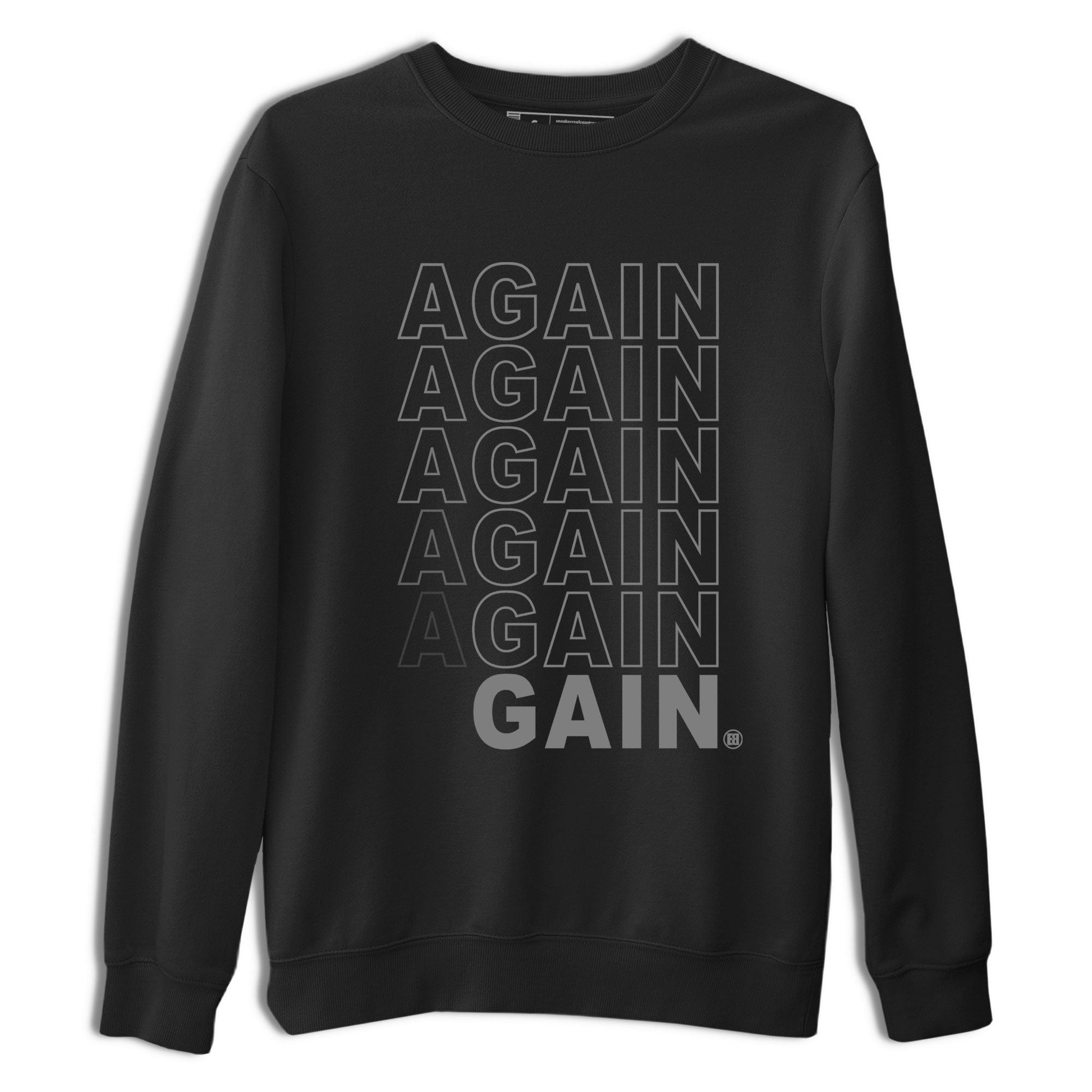 4s Frozen Moments Grey shirt to match jordans Again Gain sneaker tees Air Jordan 4 Frozen Moments SNRT Sneaker Release Tees Unisex Black 2 T-Shirt