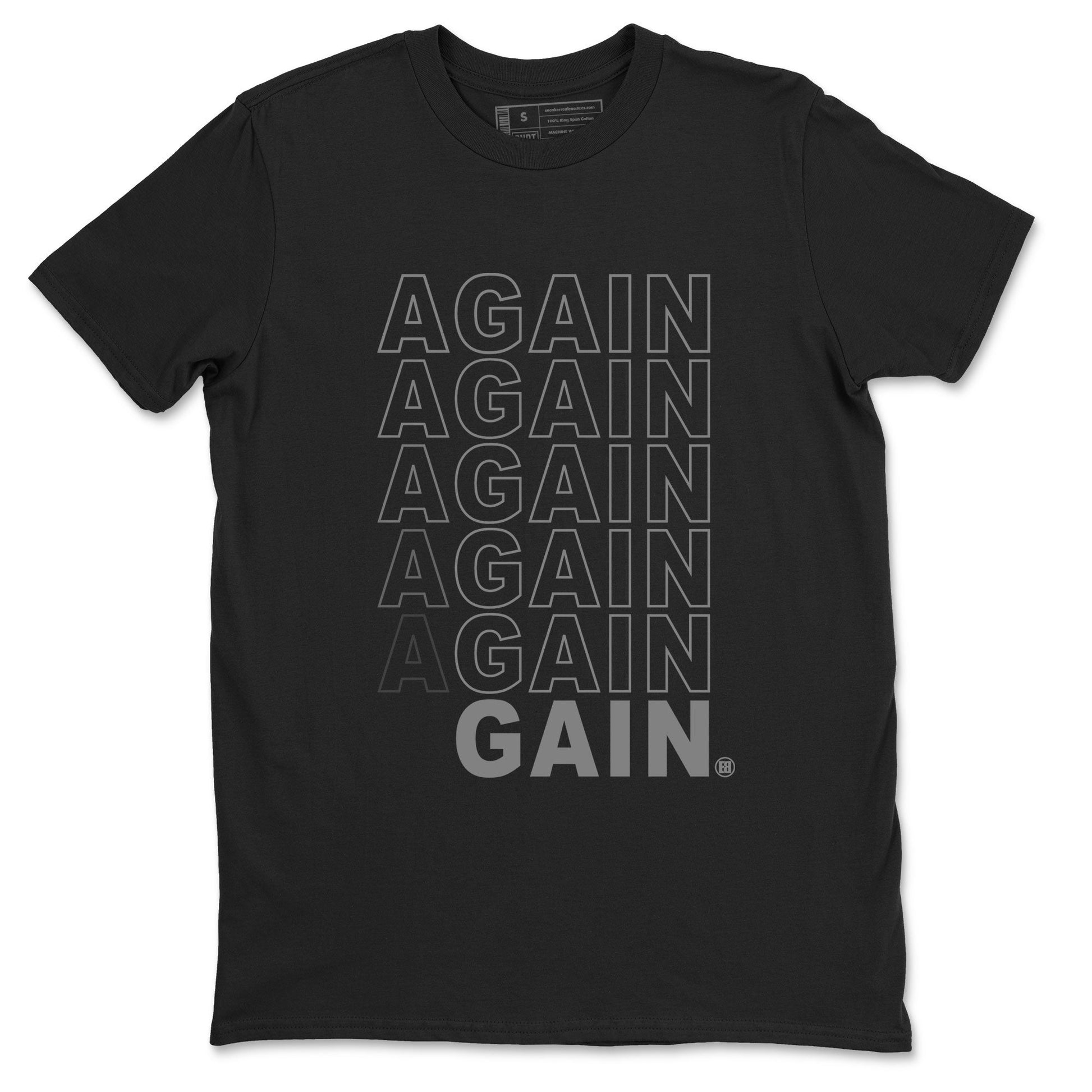 4s Frozen Moments Grey shirt to match jordans Again Gain sneaker tees Air Jordan 4 Frozen Moments SNRT Sneaker Release Tees Unisex Black 2 T-Shirt