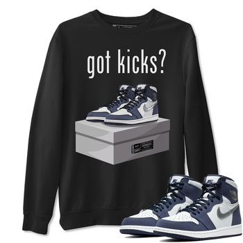 Jordan 1 Midnight Navy Sneaker Match Tees Got Kicks Sneaker Tees Jordan 1 Midnight Navy Sneaker Release Tees Unisex Shirts