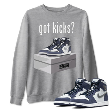 Jordan 1 Midnight Navy Sneaker Match Tees Got Kicks Sneaker Tees Jordan 1 Midnight Navy Sneaker Release Tees Unisex Shirts