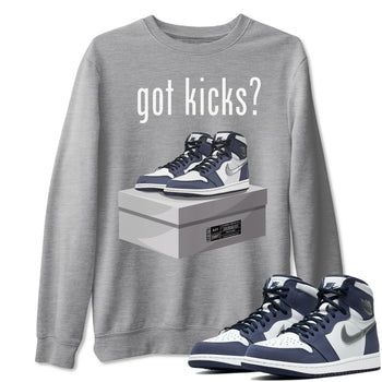Jordan 1 Midnight Navy Sneaker Match Tees Got Kicks Sneaker Tees Jordan 1 Midnight Navy Sneaker Release Tees Unisex Shirts
