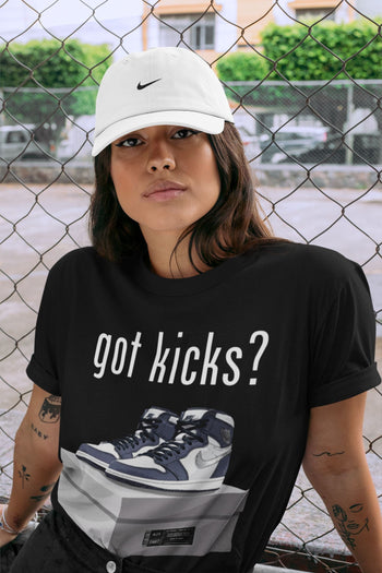 Jordan 1 Midnight Navy Sneaker Match Tees Got Kicks Sneaker Tees Jordan 1 Midnight Navy Sneaker Release Tees Unisex Shirts