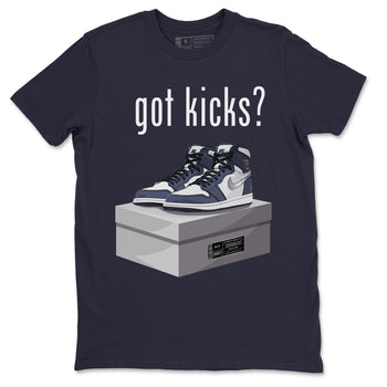 Jordan 1 Midnight Navy Sneaker Match Tees Got Kicks Sneaker Tees Jordan 1 Midnight Navy Sneaker Release Tees Unisex Shirts