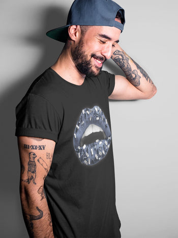 Jordan 1 Midnight Navy Sneaker Match Tees Lips Jewel Sneaker Tees Jordan 1 Midnight Navy Sneaker Release Tees Unisex Shirts