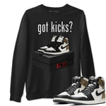 Jordan 1 Dark Mocha Sneaker Match Tees Got Kicks Sneaker Tees Jordan 1 Dark Mocha Sneaker Release Tees Unisex Shirts