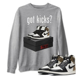 Jordan 1 Dark Mocha Sneaker Match Tees Got Kicks Sneaker Tees Jordan 1 Dark Mocha Sneaker Release Tees Unisex Shirts