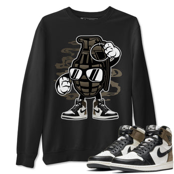 Jordan 1 Dark Mocha Sneaker Match Tees Grenade Sneaker Tees Jordan 1 Dark Mocha Sneaker Release Tees Unisex Shirts