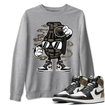 Jordan 1 Dark Mocha Sneaker Match Tees Grenade Sneaker Tees Jordan 1 Dark Mocha Sneaker Release Tees Unisex Shirts