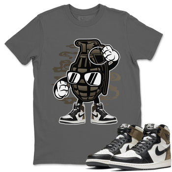 Jordan 1 Dark Mocha Sneaker Match Tees Grenade Sneaker Tees Jordan 1 Dark Mocha Sneaker Release Tees Unisex Shirts