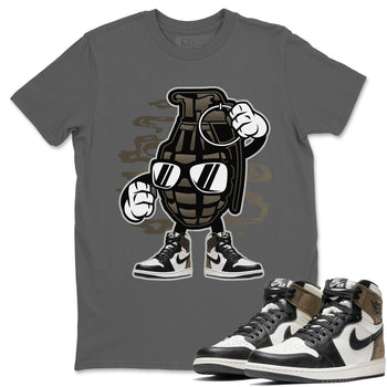Jordan 1 Dark Mocha Sneaker Match Tees Grenade Sneaker Tees Jordan 1 Dark Mocha Sneaker Release Tees Unisex Shirts