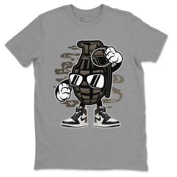 Jordan 1 Dark Mocha Sneaker Match Tees Grenade Sneaker Tees Jordan 1 Dark Mocha Sneaker Release Tees Unisex Shirts