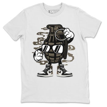 Jordan 1 Dark Mocha Sneaker Match Tees Grenade Sneaker Tees Jordan 1 Dark Mocha Sneaker Release Tees Unisex Shirts