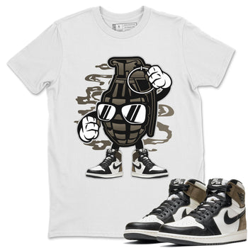 Jordan 1 Dark Mocha Sneaker Match Tees Grenade Sneaker Tees Jordan 1 Dark Mocha Sneaker Release Tees Unisex Shirts