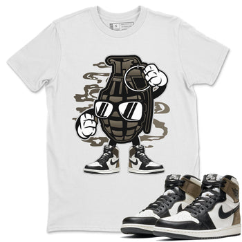 Jordan 1 Dark Mocha Sneaker Match Tees Grenade Sneaker Tees Jordan 1 Dark Mocha Sneaker Release Tees Unisex Shirts