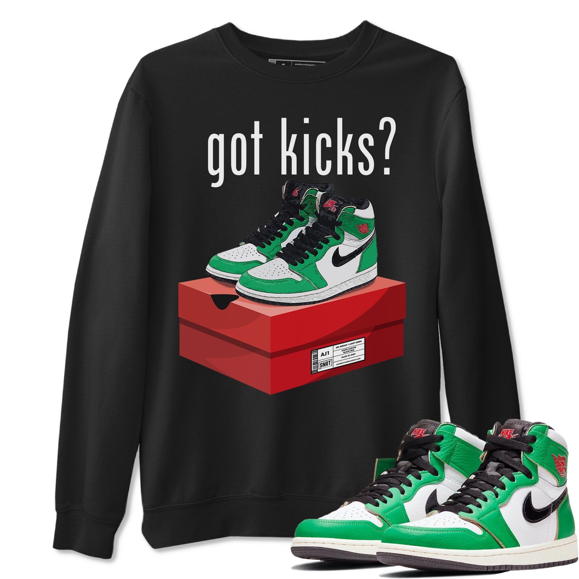 Jordan 1 Lucky Green Sneaker Match Tees Got Kicks Sneaker Tees Jordan 1 Lucky Green Sneaker Release Tees Unisex Shirts