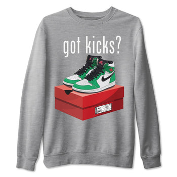 Jordan 1 Lucky Green Sneaker Match Tees Got Kicks Sneaker Tees Jordan 1 Lucky Green Sneaker Release Tees Unisex Shirts