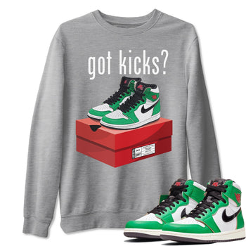 Jordan 1 Lucky Green Sneaker Match Tees Got Kicks Sneaker Tees Jordan 1 Lucky Green Sneaker Release Tees Unisex Shirts