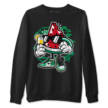 Jordan 1 Lucky Green Sneaker Match Tees Stay Fresh Sneaker Tees Jordan 1 Lucky Green Sneaker Release Tees Unisex Shirts