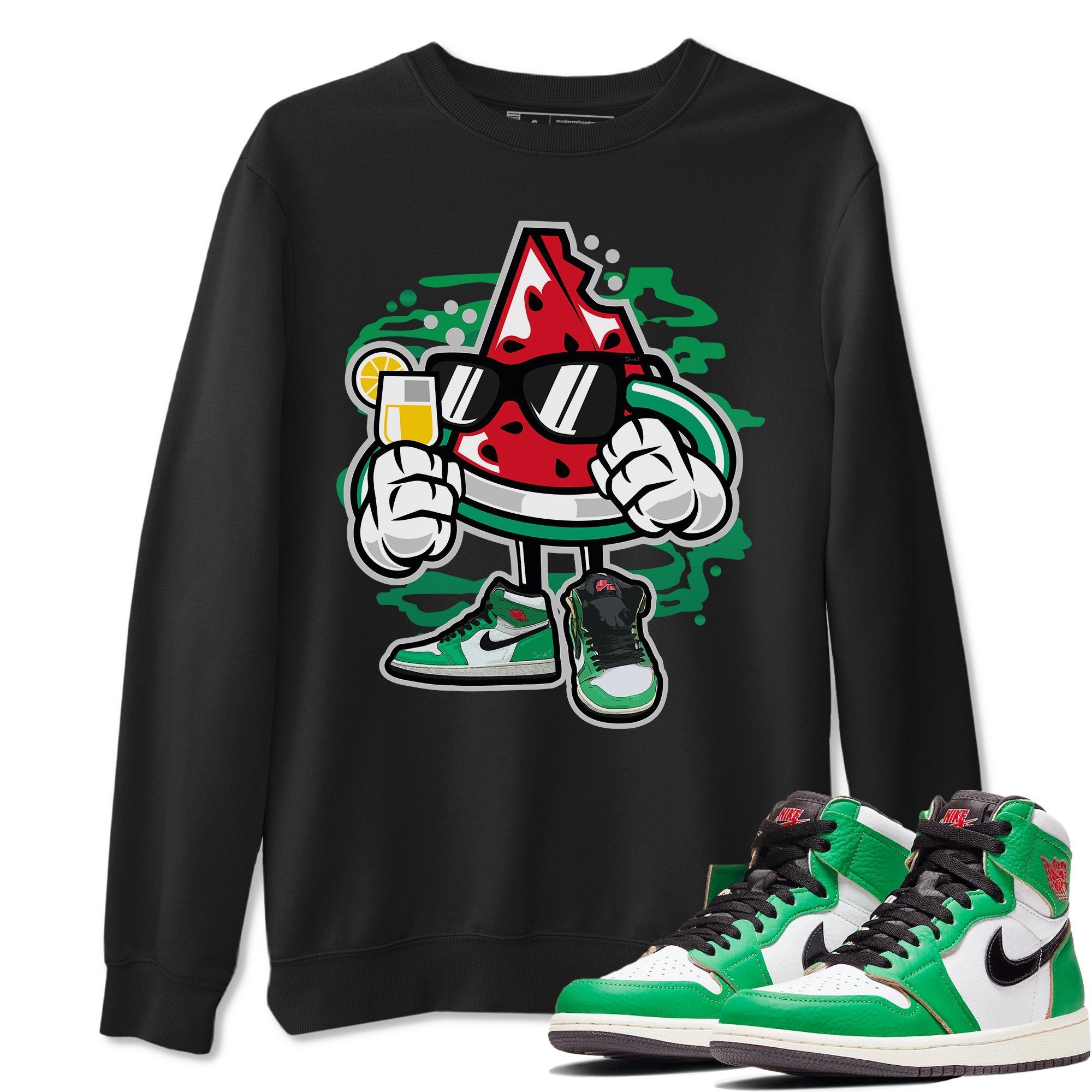 Jordan 1 Lucky Green Sneaker Match Tees Stay Fresh Sneaker Tees Jordan 1 Lucky Green Sneaker Release Tees Unisex Shirts