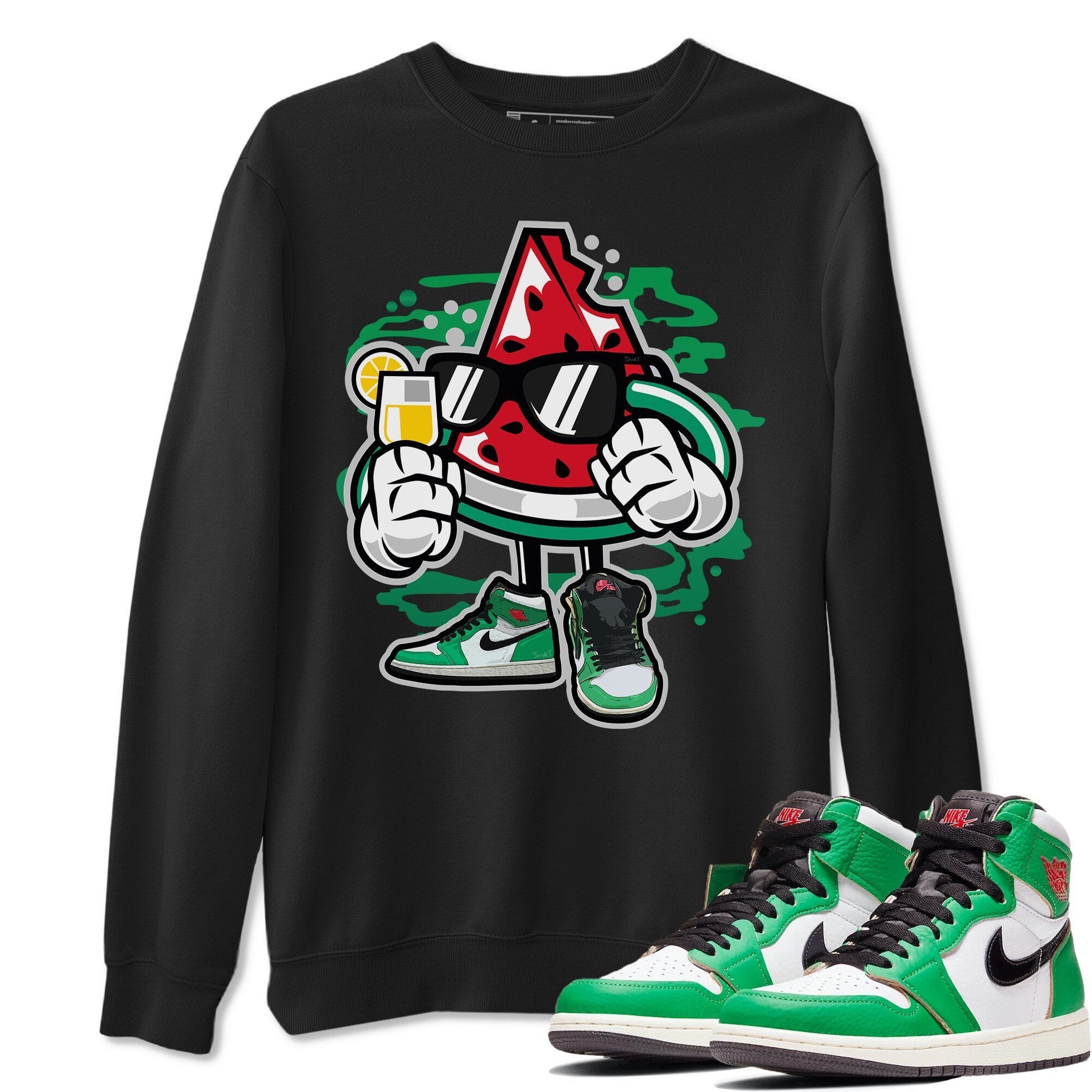Jordan 1 Lucky Green Sneaker Match Tees Stay Fresh Sneaker Tees Jordan 1 Lucky Green Sneaker Release Tees Unisex Shirts
