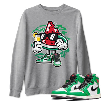 Jordan 1 Lucky Green Sneaker Match Tees Stay Fresh Sneaker Tees Jordan 1 Lucky Green Sneaker Release Tees Unisex Shirts