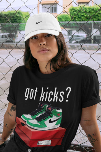 Jordan 1 Lucky Green Sneaker Match Tees Got Kicks Sneaker Tees Jordan 1 Lucky Green Sneaker Release Tees Unisex Shirts
